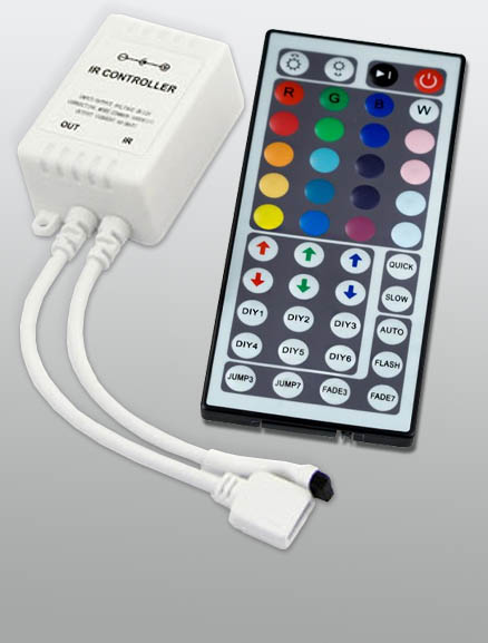 Фото материала для рекламы RGB контроллеры